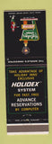 Matchbook Cover - Holiday Inn Fergus Falls MN