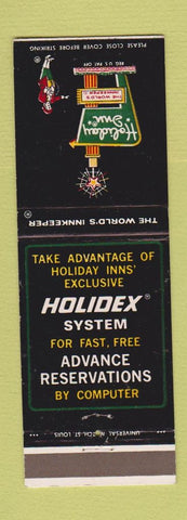 Matchbook Cover - Holiday Inn Fergus Falls MN