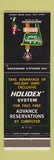 Matchbook Cover - Holiday Inn Traverse City MI