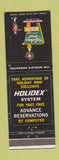 Matchbook Cover - Holiday Inn Manchester NH