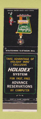 Matchbook Cover - Holiday Inn Chillicothe OH