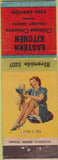 Matchbook Cover - Eastern Kitchen Chinese pinup St Lous?