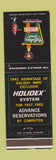 Matchbook Cover - Holiday Inn Columbus North OH