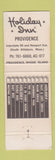 Matchbook Cover - Holiday Inn Providence RI