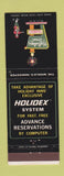 Matchbook Cover - Holiday Inn Geneseo NY