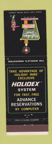 Matchbook Cover - Holiday Inn Geneseo NY
