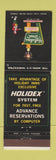 Matchbook Cover - Holiday Inn LaGuardia East Elmhurst NY LI