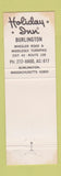 Matchbook Cover - Holiday Inn Burlington MA