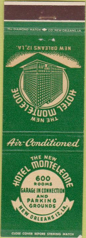 Matchbook Cover - Hotel Monteleone New Orleans LA
