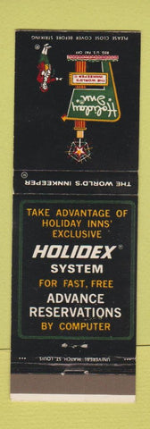 Matchbook Cover - Holiday Inn Shawnee