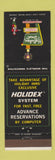 Matchbook Cover - Holiday Inn Eugene OR