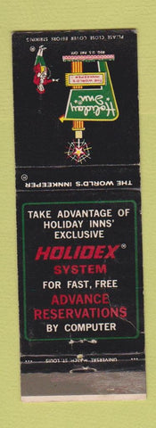 Matchbook Cover - Holiday Inn Corsicana TX