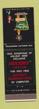 Matchbook Cover - Holiday Inn Edison NJ