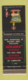 Matchbook Cover - Holiday Inn Lakewood NJ