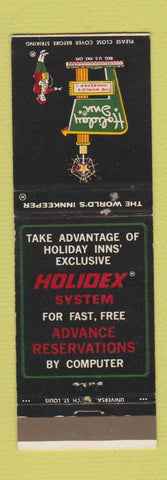 Matchbook Cover - Holiday Inn Watertown NY