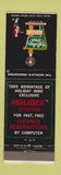 Matchbook Cover - Holiday Inn Sandusky OH