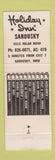 Matchbook Cover - Holiday Inn Sandusky OH