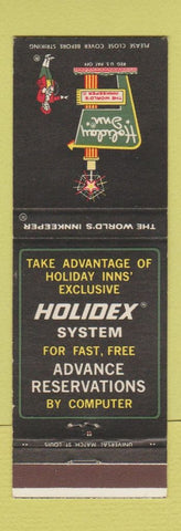 Matchbook Cover - Holiday Inn Boston Peabody MA