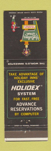Matchbook Cover - Holiday Inn Salisbury MD