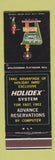 Matchbook Cover - Holiday Inn Portland ME Riverside St