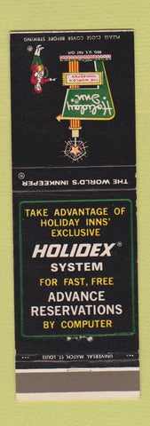 Matchbook Cover - Holiday Inn Waterville ME #1