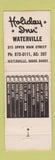 Matchbook Cover - Holiday Inn Waterville ME #1