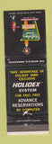 Matchbook Cover - Holiday Inn Waterville ME #2