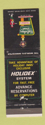 Matchbook Cover - Holiday Inn Waterville ME #2