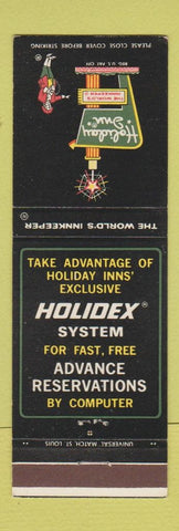 Matchbook Cover - Holiday Inn Detroit MI East