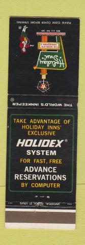 Matchbook Cover - Holiday Inn Detroit MI Farmington