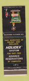 Matchbook Cover - Holiday Inn Battle Creek MI