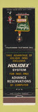 Matchbook Cover - Holiday Inn Lincoln NE US 77