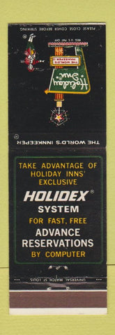 Matchbook Cover - Holiday Inn Lincoln NE US 77