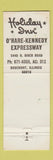 Matchbook Cover - Holiday Inn Rosemont IL