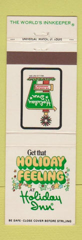 Matchbook Cover - Holiday Inn North Aurora IL