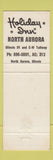 Matchbook Cover - Holiday Inn North Aurora IL