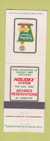 Matchbook Cover - Holiday Inn Anaheim CA