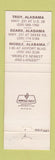 Matchbook Cover - Holiday Inn Troy Ozark Mobile AL