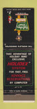 Matchbook Cover - Holiday Inn Bardstown KY WEAR