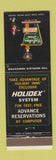 Matchbook Cover - Holiday Inn St Louise Northeast Hazelwood MO