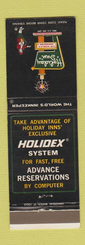 Matchbook Cover - Holiday Inn St Louise Northeast Hazelwood MO