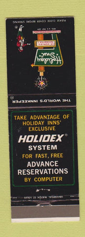 Matchbook Cover - Holiday Inn Starkville MS