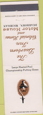 Matchbook Cover - Dearborn Inn MI