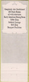 Matchbook Cover - Dearborn Inn MI