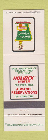 Matchbook Cover - Holiday Inn East Hartford CT