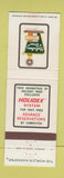 Matchbook Cover - Holiday Inn Cherokee NC