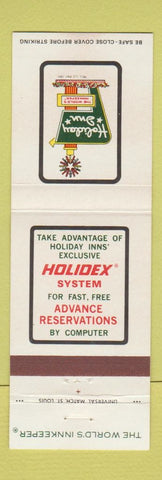 Matchbook Cover - Holiday Inn Kill Devil Hills NC