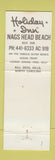 Matchbook Cover - Holiday Inn Kill Devil Hills NC