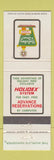 Matchbook Cover - Holiday Inn Rocky Mount NC
