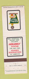 Matchbook Cover - Holiday Inn Louisville KY East